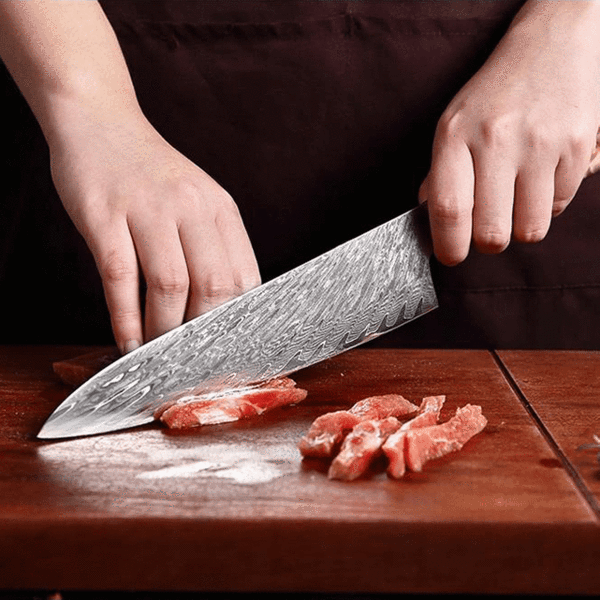 Akari Damascus Steel VG10 Chef Knife