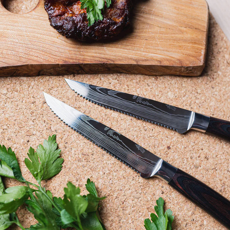 Tenzin Serrated Steak Knife Set